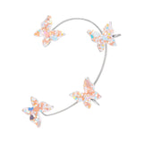 Multicolor Luminous Sequins Butterfly Ear Clip