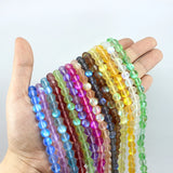 Moonstone Austria Crystal Glass Round Loose Beads 6/8/10/12MM 15Inch
