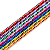 Multicolor Hematite Stone Cylinder Spacers 4x6mm Beads for DIY Bracelets