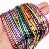 Multicolor Hematite Stone Spacer Beads for Jewelry Making