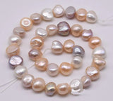 Multicolor Pearl Jewellery,10-11mm Baroque Natural Freshwater Pearl Loose Beads