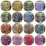 Multicolor Persian Jades Beads Natural Round Spacer Stone Beads