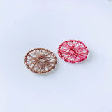 Multicolor Plated Round Wire Eardrop Accessories DIY 10pcs