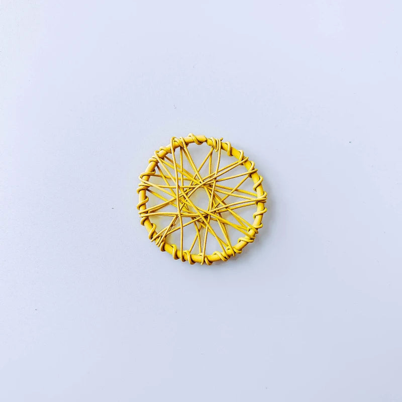 Multicolor Plated Round Wire Eardrop Accessories DIY 10pcs