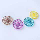 Multicolor Plated Round Wire Eardrop Accessories DIY 10pcs