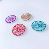 Multicolor Plated Round Wire Eardrop Accessories DIY 10pcs