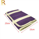 Multicolor Jewelry Case Travel Organizer Roll Rings Necklaces Earrings Storage