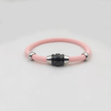 Multicolor Power 1500CC Negative Ions Titanium Steel Bracelet