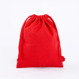 Multicolor Reusable Cotton Drawstring Fabric Storage Bag For Jewelry