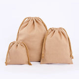 Multicolor Reusable Cotton Drawstring Fabric Storage Bag For Jewelry