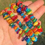 Multicolor Shell Chip Beads Freshwater Mother Pearl for Necklace DIY