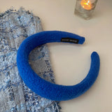 Striped Fabric Sponge Plush Headband Halloween Tiara