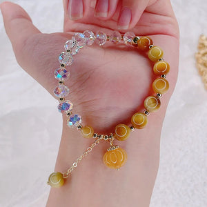 Multicolor Tiger National Style Agatet Buckle Lucky Bracelets Women