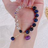 Multicolor Tiger National Style Agatet Buckle Lucky Bracelets Women