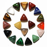 Multicolor Agates Jewelry 30pcs DIY Ring Face Fortite Accessories
