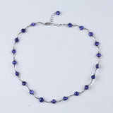 Multicolor Freshwater Pearl Tube Chain Necklace
