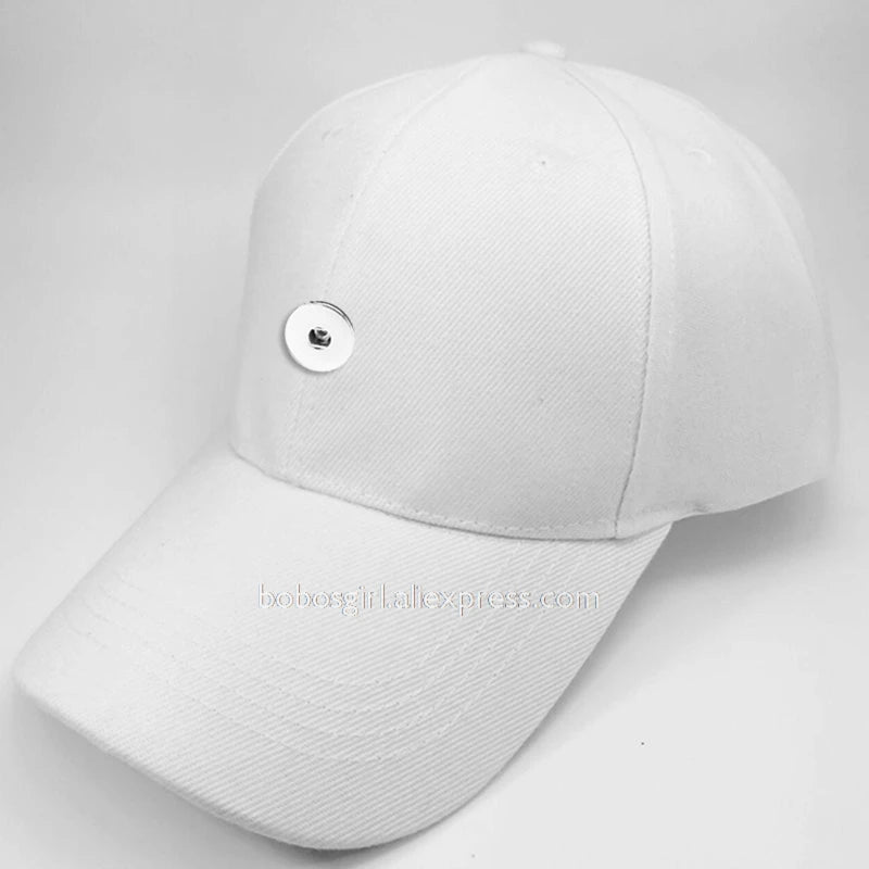 Multicolor Baseball Snap Button Caps DIY Jewelry Hats TW206