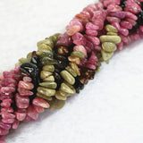 Watermelon Tourmaline Stone 5-7mm Gravel Loose Beads 15inch
