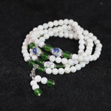 Multicolor Porcelain Stone Beads 6mm 108 Round Loose Beads Strand