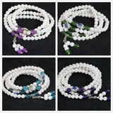 Multicolor Porcelain Stone Beads 6mm 108 Round Loose Beads Strand