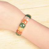 Multicolored Candy Bracelet Set - Seven-Colorful Stone Bracelet