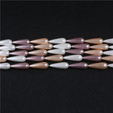 Water Drop Shell Pearls Tear Earrings Pendant DIY Jewelry Loose Beads