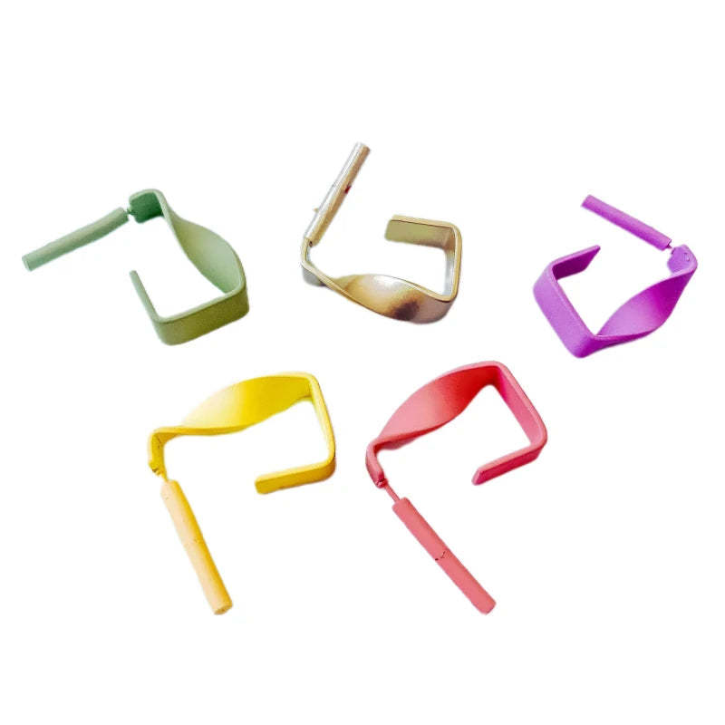 Multicolors Plated Stud Earrings Hook Accessories DIY Jewelry Components