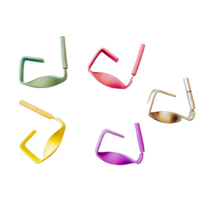 Multicolors Plated Stud Earrings Hook Accessories DIY Jewelry Components