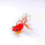 Multicolors Goldfish Eardrop Earring Findings 2pcs