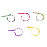 Multicolors Flower Circle Stud Earring Necklace Jewelry Component 8pcs