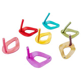 Multicolors Plated Irregular Hollow Out Stud Earrings Accessories