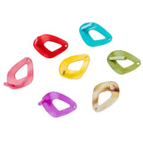 Multicolors Plated Irregular Hollow Out Stud Earrings Accessories