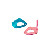 Multicolors Plated Irregular Hollow Out Stud Earrings Accessories