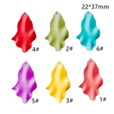Multicolors Plated Irregular Metal Eardrop Earring Accessories Pendant Necklace