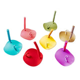 Wave Round Stud Earrings Accessories Necklace Jewelry Component Diy 10pcs