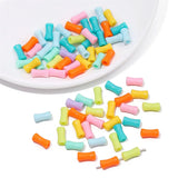 Multicolour Tube Shaped Acrylic Beads For Jewelry Making Bracelet