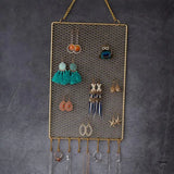Earring Wall Holder Hanging Organizer Jewelry Storage