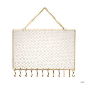 Earring Wall Holder Hanging Organizer Jewelry Storage