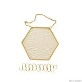 Earring Wall Holder Hanging Organizer Jewelry Storage Hexagon Hook