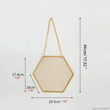 Earring Wall Holder Hanging Organizer Jewelry Storage Hexagon Hook
