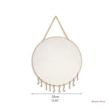 Earring Wall Holder Organizer Jewelry Storage Round Decor Hooks