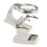 LED Helping Hand Soldering Magnifying Clamp