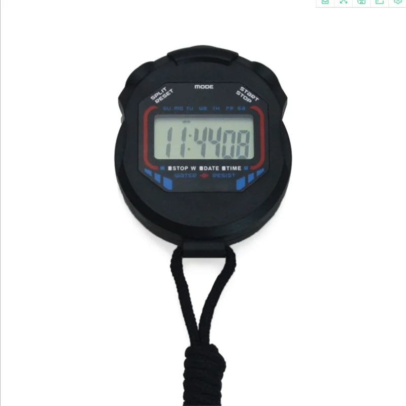 Electronic Sports Stopwatch with Multiple Functions