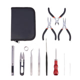 12-Piece Jewelry Tool Set for DIY Bracelet & Earrings