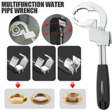 Adjustable Bathroom Wrench Double Ended Spanner Sink Faucet Repair Tool