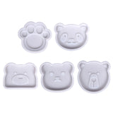 Little Bear Coaster Silicone Mold for DIY Epoxy Making Cups Crafts