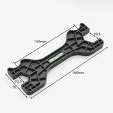 Dual Headed Wrench Level Tap Spanner Repair Plumbing Tools