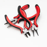 Jewelry Pliers Tool Set Round Nose End Cutting Wire Making Accessories