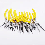 Jewelry Pliers Tool Set Round Nose End Cutting Wire Pliers