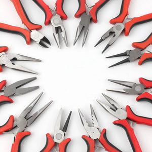 Multifunctional Jewelry Pliers Equipment Round Nose End Cutting Wire Pliers